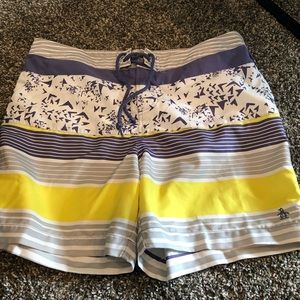 Men’s 34 Penguin swim trunks